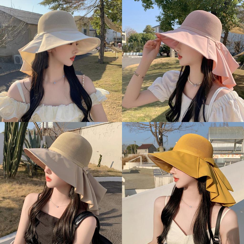 Sun Protection Sun Hat For Women With Large Brim Foldable Uv Shield Summer Travel Accessory