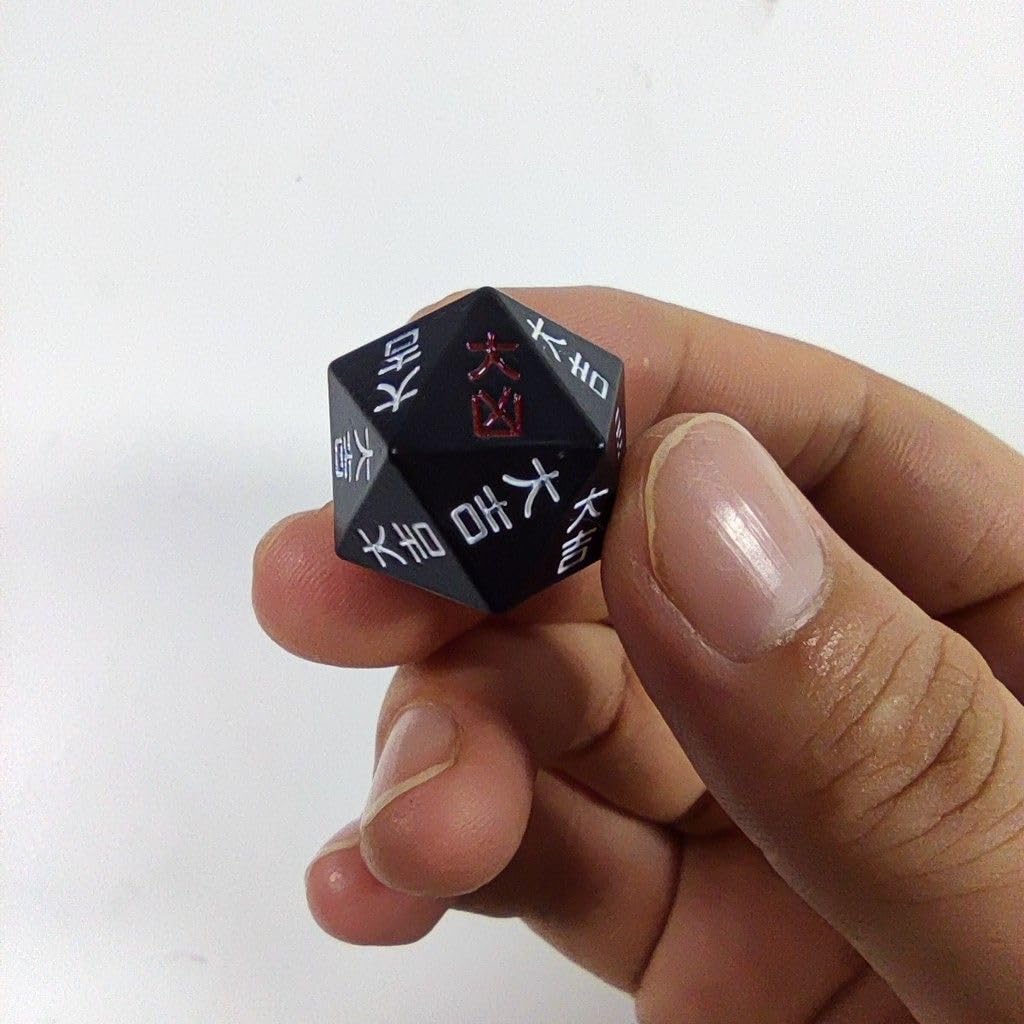 DXBPP Hunter Hunter x HUNTER Riskantní kostky Cosplay kostky Slitina 20 stěn 025B30 Karta součástí PVC dekorace Přenosné Pohodlné Různé zboží