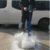 Industrial Handheld Ice Drill Machine Multifunctional Lithium Electric Drill Mixer High Power Steering Wheel Ground Drill