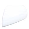 Door Side Rearview Mirror Cover Cap White Clip On Exterior Mirror Cover Trim Replacement for Toyota 2012 2020 Left