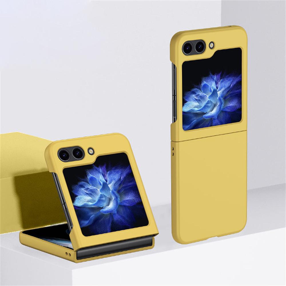 Coque PC Liquide Ultra Mince pour Samsung Galaxy Z Flip 8 4 5 6 7 Flip7 ZFlip6 Flip8 Coque de Téléphone Mate Mince pour Samsung ZFlip 8 6 7 For Samsung Z Flip 5