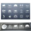 Personalizing PVC Car Switches Decals Suitable for Style and Misoperation Prevention Multiple Vehicle Models Waterproof