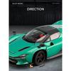 1/32 Ferrari Daytona SP3 Supercar Alloy Model Car Toy Diecasts Metal Casting Sound and Light Car Toys for Children Vehicle