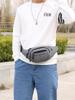 Men's and Women's Waterproof Canvas Waist Bag - Multifunctional, Wear-resistant for Sports, Running, and Work