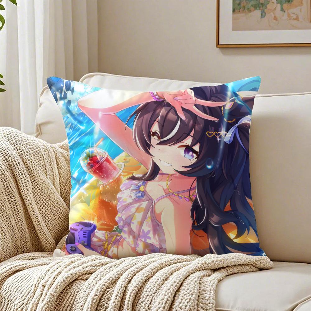 Game IdolRacing PPretty DDerby Cushion Cover Pillowcase Antidustmite living Room Sofa Decor Cushion Room