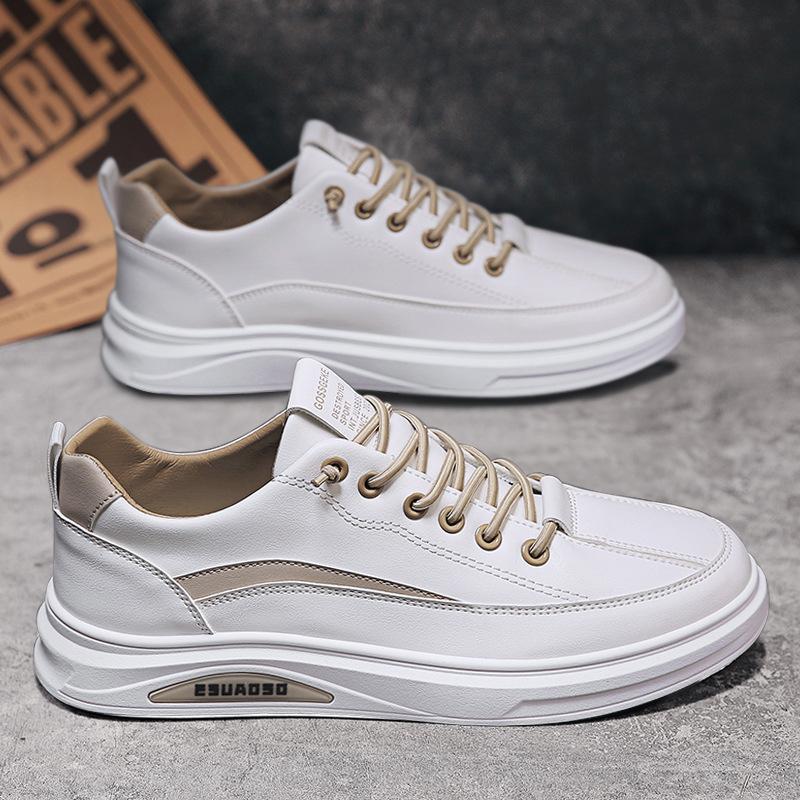 Autumn Men'S Board Shoes Fashion Mesh Breathable Low-Top Color Matching Student Sports Leisure Internet Celebrity Tide Shoes