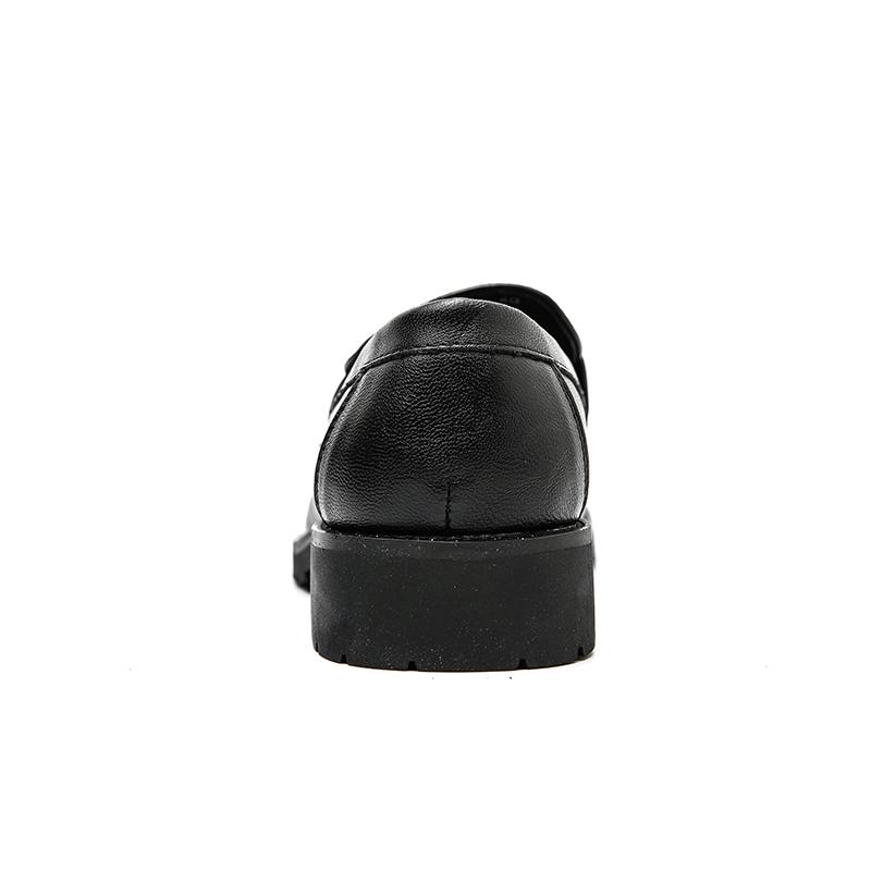 Men's Penny Loafers Black Brown Dress Wingtip Wedding Shoes Stylish Formal Leather Prom Shoes Large Size