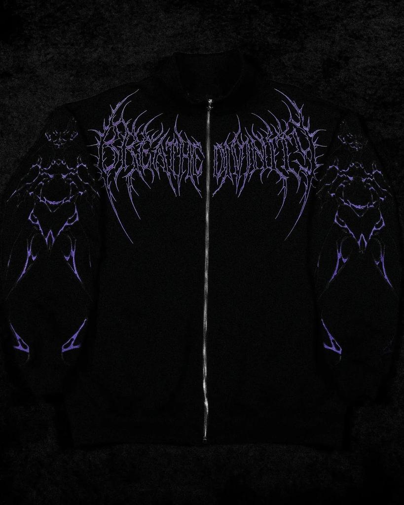 Breathedivinity Men's Trendy Sports Long Sleeve Velvet Hoodie Jacket