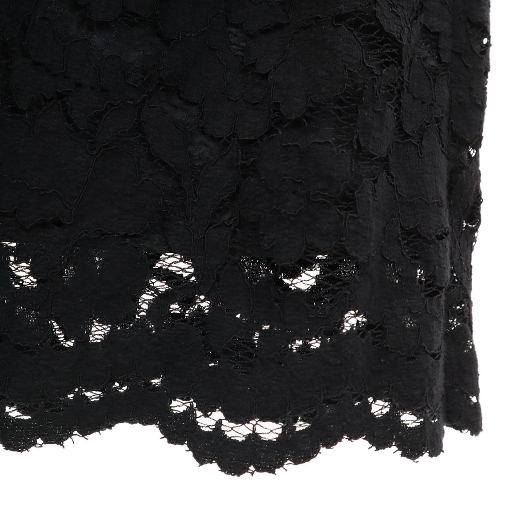 UNITED ARROWS Made In Japan Total Race Long Sleeve Knee-length Dress 40 Women Used