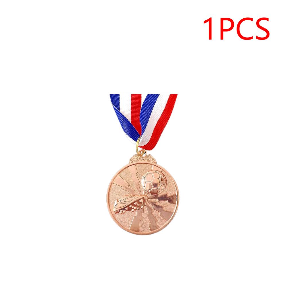 1-3pcs Zinc Alloy Round Winner Medals 2" Gold Silver Bronze Award Medal with Neck Ribbon 1st 2nd 3rd Prizes Winner Prize Present