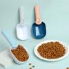 Dog Food Shovel Ergonomic Design Large Capacity ABS Sealing Bag Clip Pet Food Spoon for Dogs