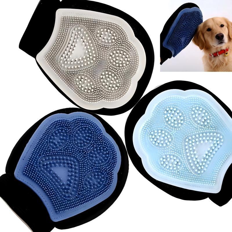 Upgraded Pet Hair Removal Glove For Dogs & Cats, Electrostatic Five-Finger Hair Remover For Furniture, Couch, Carpet, Clothing