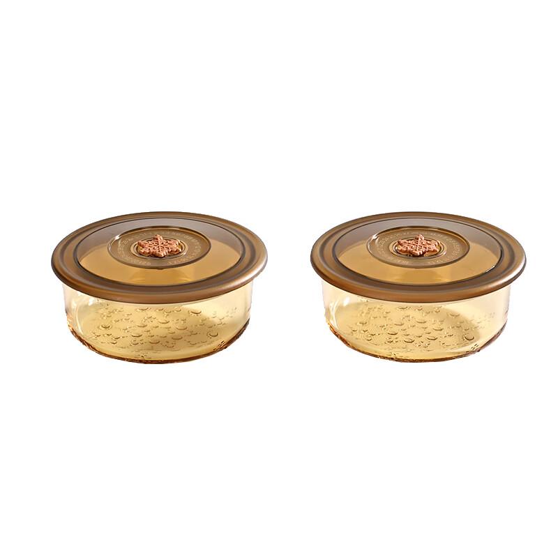 Gaotaibai Heat-Resistant Glass Food Storage Set, 2-Piece