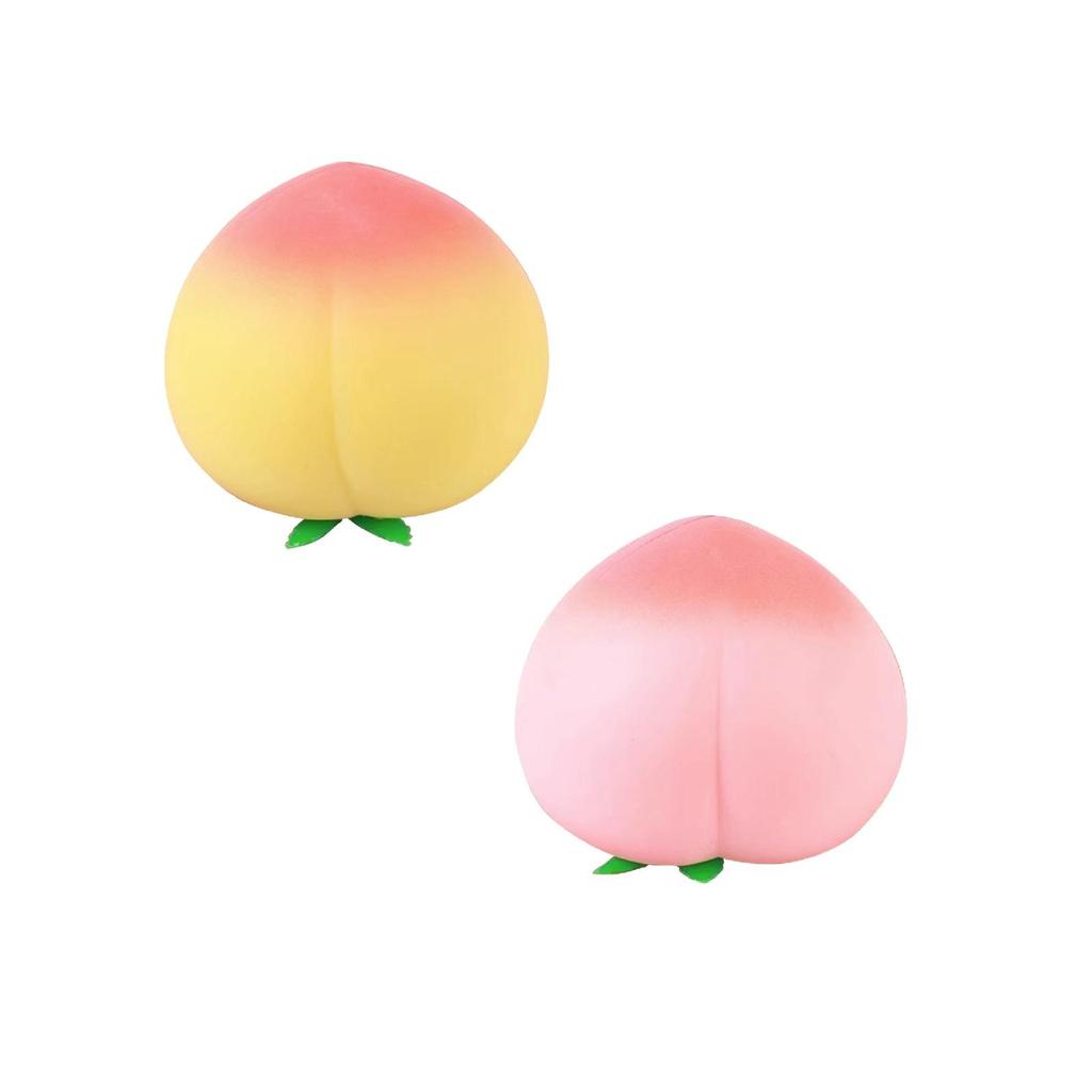 Fidgeting Plaything Animation Peach Pu Squishy Gentle Rising Anti Stress Decompression Kawaii Kids Squishies Toys Gift