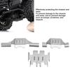 Stainless Steel Chassis Armor RC Chassis Armors Set for Traxxas TRX4M 1/18 Upgrade RC Car