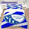 Set Copripiumino e Federe con Motivo VfL Bochum 1848 Decorazione per la Casa Regalo di Compleanno (1 * copripiumino + 2 * federe senza imbottitura)98