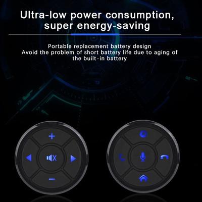 Telecomando universale per volante auto 10 pulsanti di controllo remoto