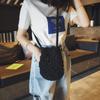 Yogodlns Cotton Rope Bucket Shoulder Bag For Women Handamade Woven Summer Beach Drawstring Crossbody Bag