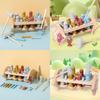 Wooden Fishing And Groundhog Children Puzzle Toys For Early Childhood Learning