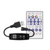 Multicolor Bluetooth LED Dimmer Timer with APP Control and USB Powered Light Strip Controller