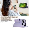 Luxury Crossbody Wrist Strap Zipper Leather Wallet Phone Case for Google Pixel 8 7 6 Pro 8A 7A 6A Magnetic Slot Card Bag Cover