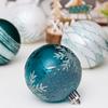30PCS Christmas Decorations Painted Christmas Ball Set Christmas Tree Pendant Plastic Xmas Festival Home Decoration
