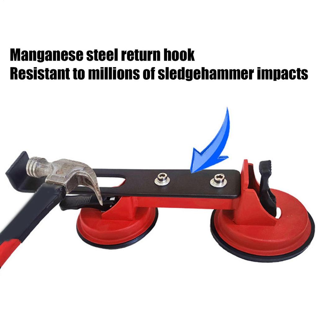 Flat Floor Gap Repair Suction Cup Ceramic Tile Laying Installation Sucker Upgraded Version with Return Hook Powerful Suction Cup