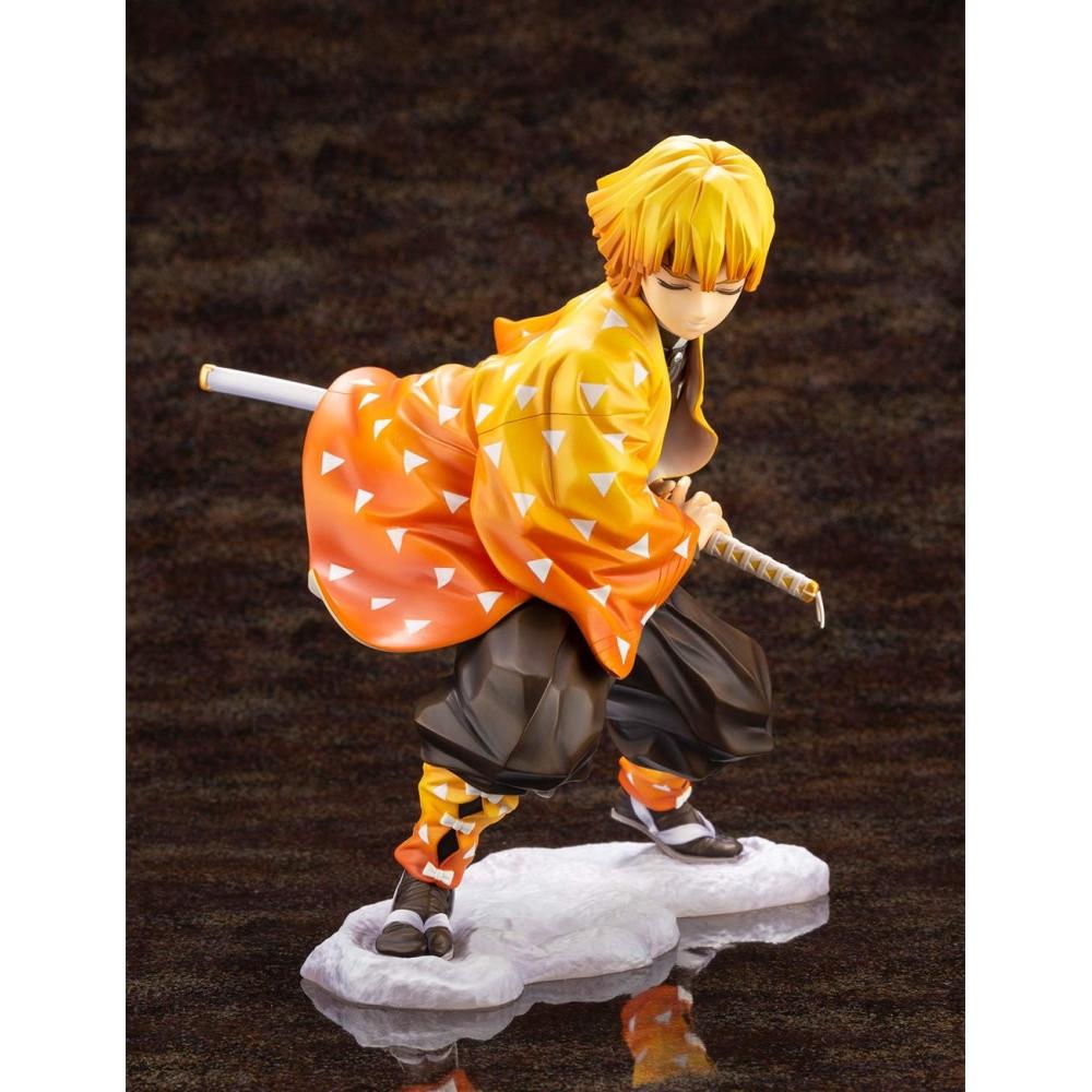 ARTFX J Demon Slayer: Kimetsu No Yaiba Zenitsu Agatsuma 18 Scale PVC Painted Finished Figure