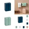Chic Wall-mounted Tissue Box Holder With Stylish Concave Round Opening For Convenience