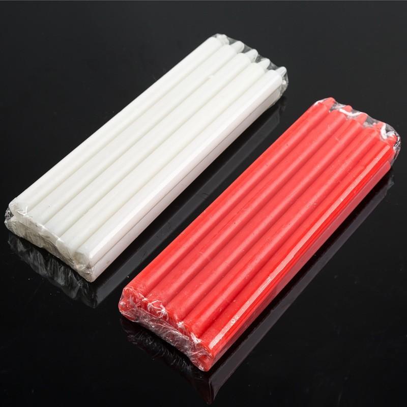 Red and White Candles for Household Lighting Wax Candles for Daily Use Ordinary Candles Without Romantic Wedding Long Pole Emergency Wax