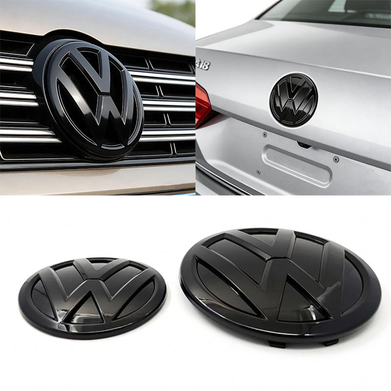 T28For Volkswagen VW Passat B8 2016 2017 2018 Logo Car Badge Hood Front Grille Rear Trunk Emblem Decoration Replacement Accessories