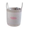 Stylish Fabric Clothes Bin With Reinforced Structure For Dorm Apartment Or Nursery Arrangement