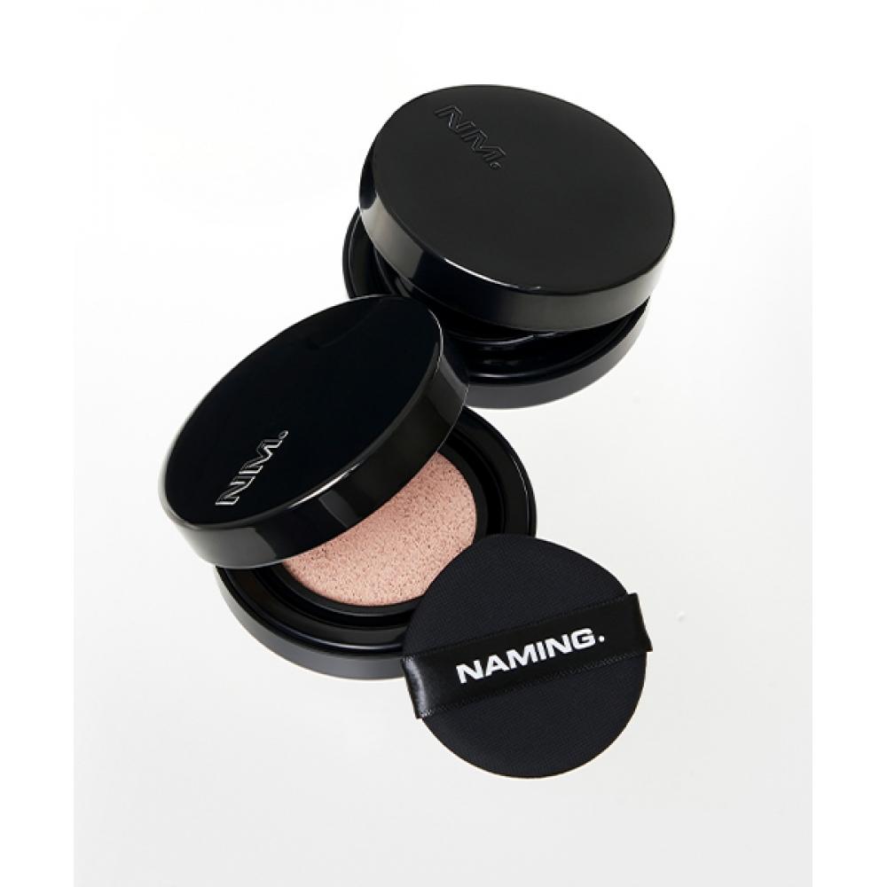 Naming [perfect Cover Kit] Zero Gravity Cover Up Cushion 12g+ Skin Fit Concealer Brush 2.2ml