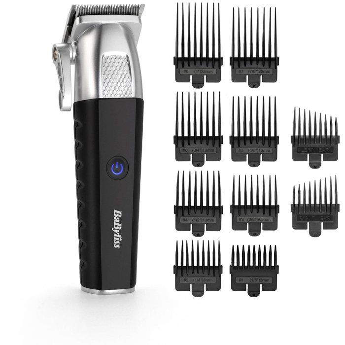 Hair Clipper - BABYLISS - P1359E - Lithium Battery - 8 Combs 0.8-25mm - Storage Case