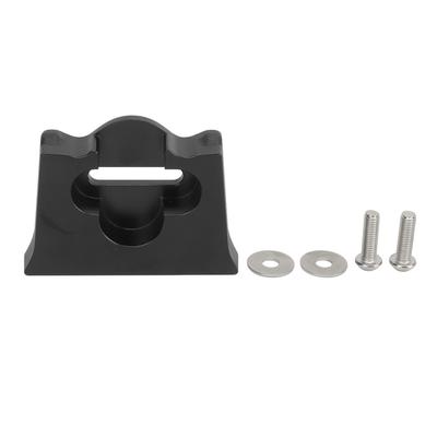 Tailgate Limiter Aluminum Rust Resistant Tailgate Latch Bumper Stop Accessories for Wrangler JK JKU 2007 To 2018 Black