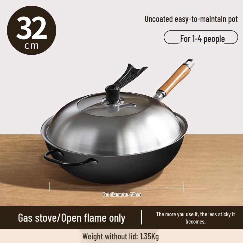 

Handmade Fine Iron Wok