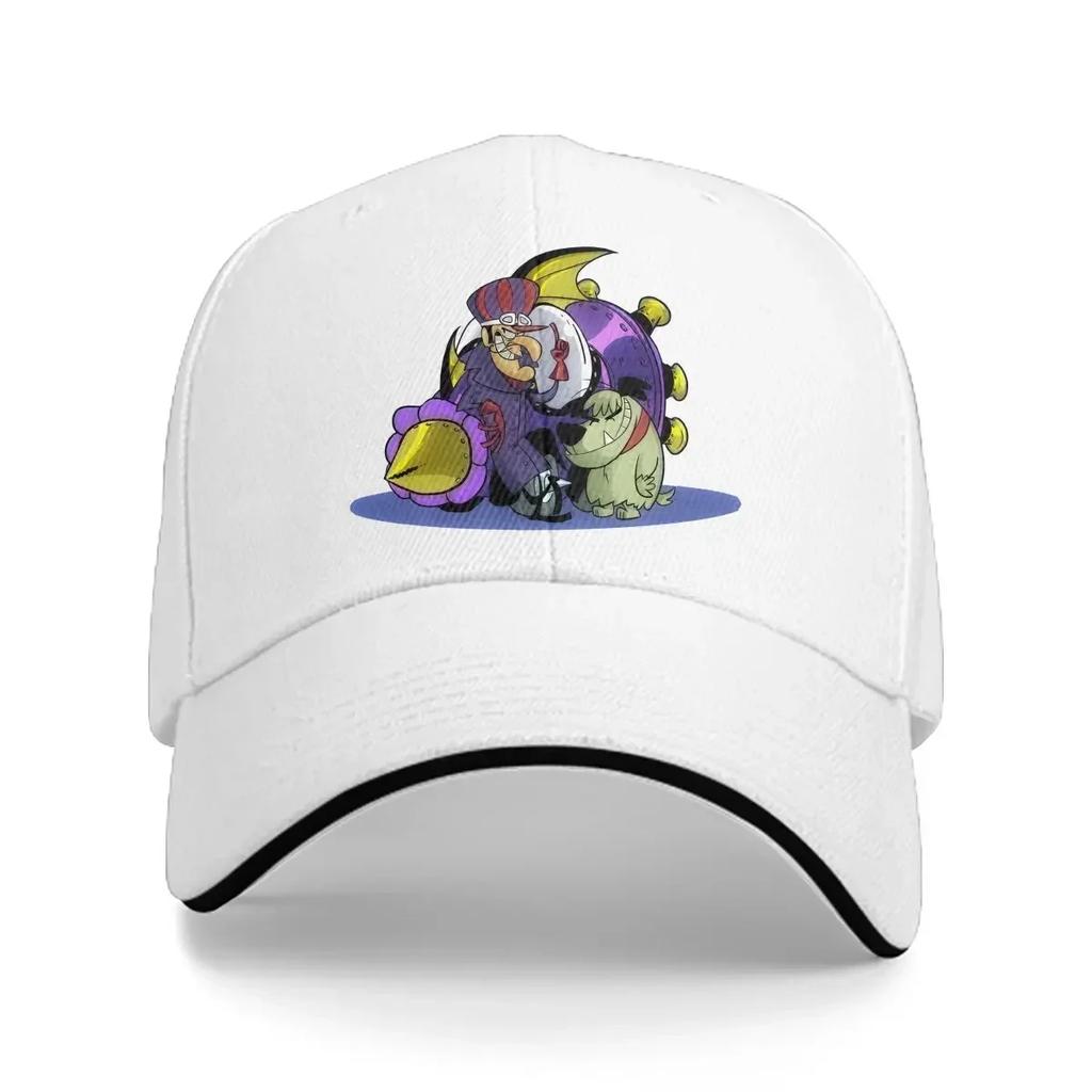 Washed WoUnisexs Baseball Cap Vintage Cartoon Trucker Snapback Caps Dad Hat Wacky Races Golf Hats