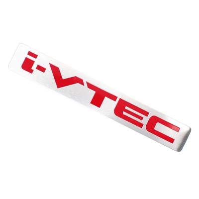 1 Stück Aluminium i-VTEC iVTEC Autoabzeichen Emblem Aufkleber Aufkleber für Hon/da Autos