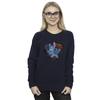 Disney Womens/Ladies Lilo And Stitch Easily Distracted Sweatshirt