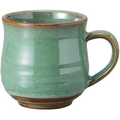Ale-net Jadeite Mug, 7.8 X 10.7 X 8.3 Cm, 290cc, Ceramic, Microwave Safe, Mino Ware, Made In Japan