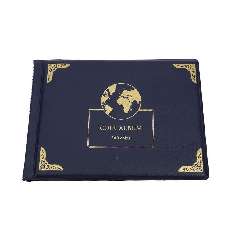Coin Collection Supplies Holder Book for Collectors, 300 Bags Coin Collector Organizer Storage Box Case Album for 20/25/27