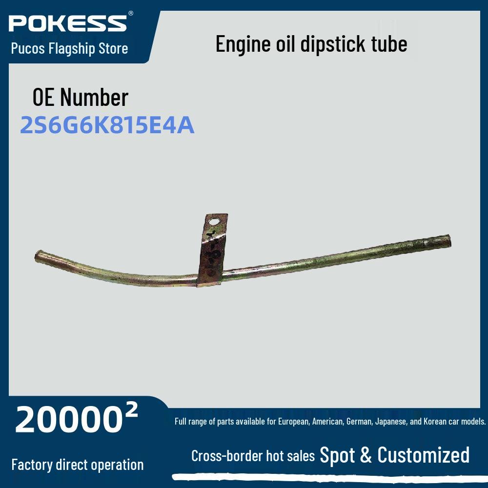 

Fits Ford Fiesta 03-06 Models: Oil Dipstick Guide Tube (Part No. 2S6G6K815E4A) 2S6G6K815B4A