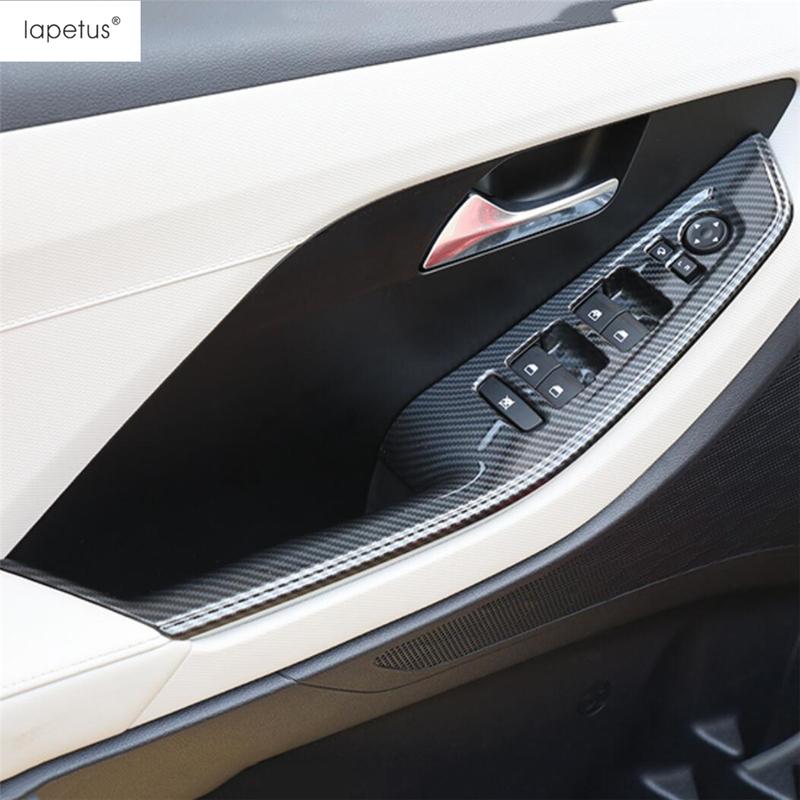 Interior For Hyundai Creta  - Head Lamp Window Lift Steering Wheel Gear Shift AC Air Cover Trim Carbon Fiber Accessories