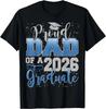 Proud Dad of a Class of 2026 Graduate Senior Graduation Unisex T Shirt