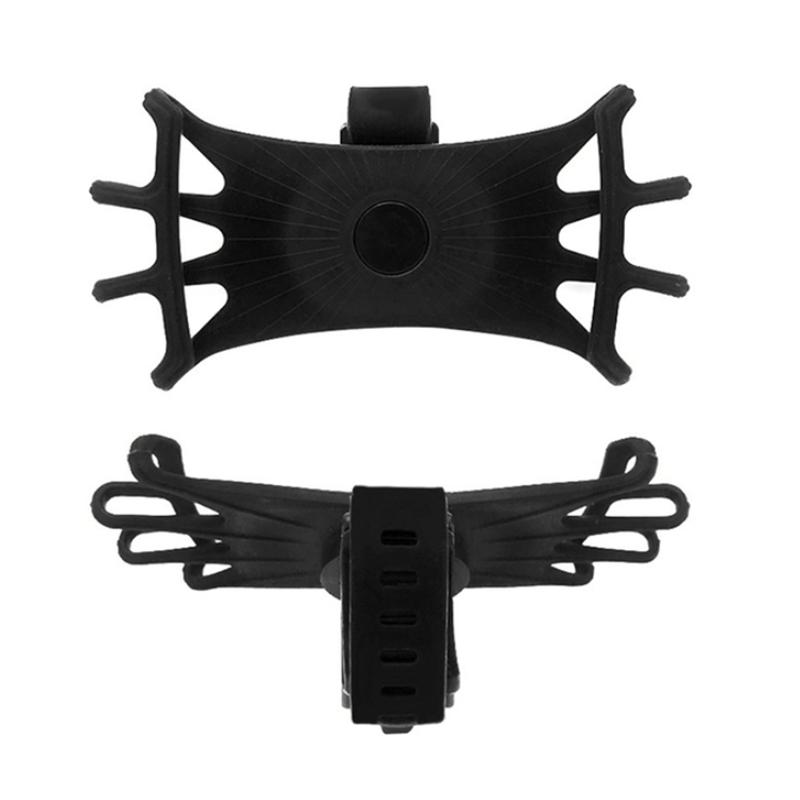 Multifunktionale Silikon-Fahrrad-Handyhalterung Outdoor-Fahrrad-Navigationsständer Laufrad Motorrad-Handyhalterung