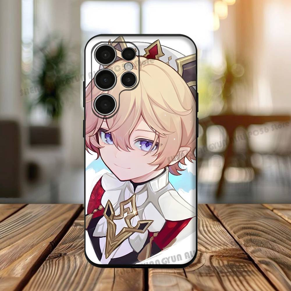 

Чехол для телефона из силикона с изображением Далии G-Genshin Impact Pretty Girl для Samsung S24,22,20,23,21,20 Ultra Plus Lite 5G Печатный силиконовый чехол Samsung S26Plus
