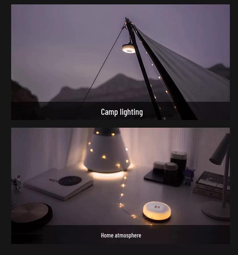 Cross-Border LED Tent & Awning Fairy Lights for Camping - Outdoor String Lights for Decorative Atmosphere
