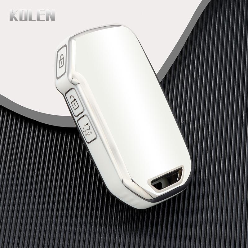 Tpu Car Key Case Cover Shell Fob For Kia Sportage R Gt Stinger Sorento Ceed Cerato Forte Niro Soul Telluride Protector Keyless