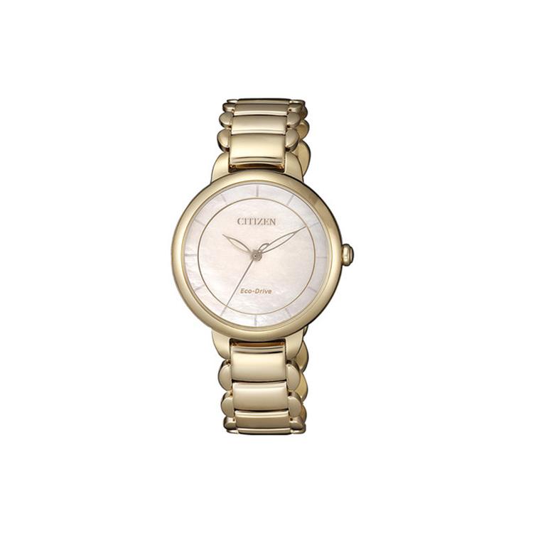 Citizen Ecology Drive Collection Light Powered Quartz Movement Stainless Steel Strap Watch EM0673-83D