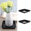 Plastic Flower Pot Drip Trays 2pcs Red Mini Fleshy Plants Receiving Plate for Home Garden Yard  Indoor Plants Water